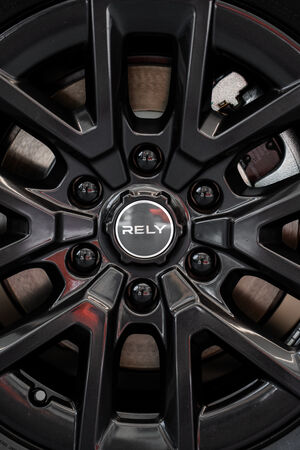 RELY R8 blanca detalle batea abierta 4x4 - pickup 4x4 doble cabina en Venezuela