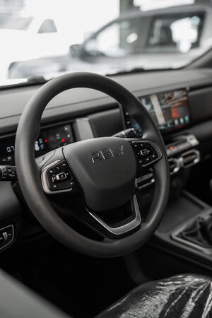 RELY R8 blanca detalle estribo 4x4 - pickup 4x4 doble cabina en Venezuela