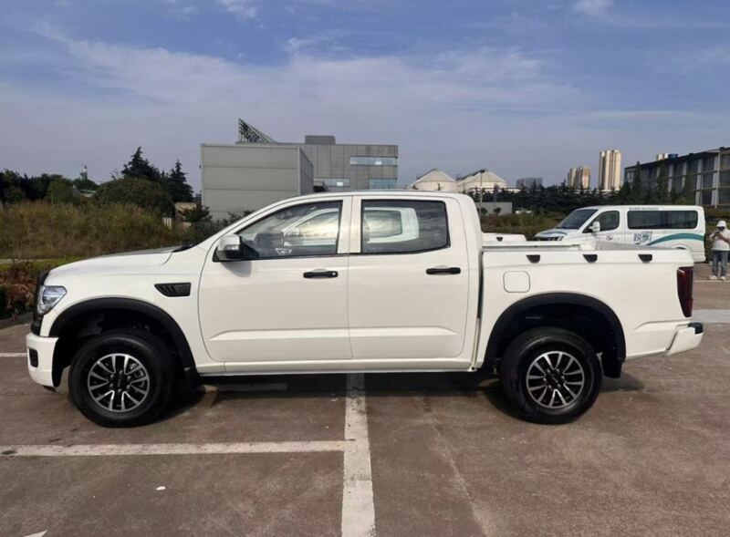 RELY R7 blanca, lateral doble cabina
