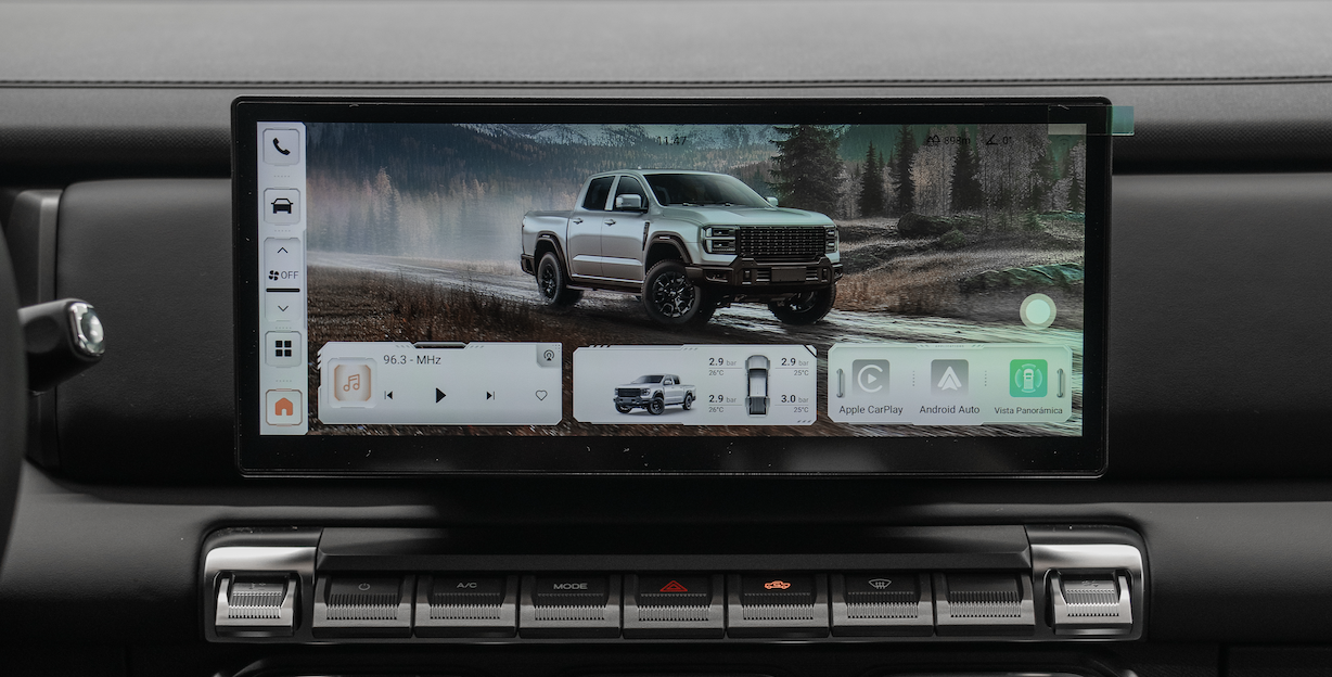 RELY R8 pantalla tactil 15.6 pulgadas con Apple CarPlay, Android Auto y sistema ADAS L2+